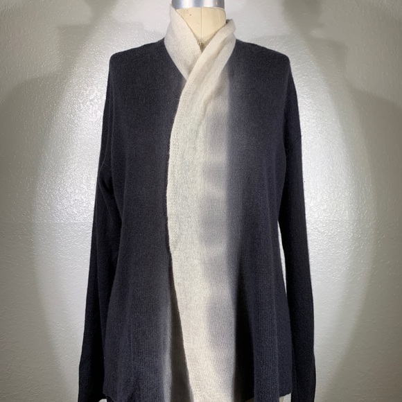 Viviana Uchitel Cashmere Shibori Londinium Cardi NWT - Picture 5 of 7